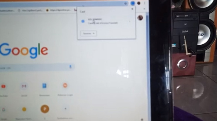 Tunggu hingga aplikasi terhubung ke Chromecast