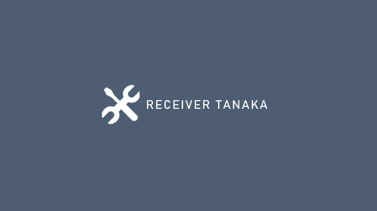 RECEIVER TANAKA 1