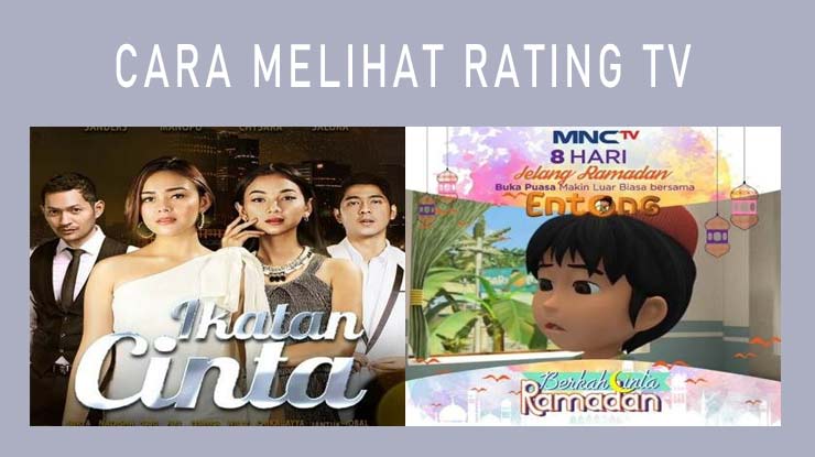 Cara Melihat Rating TV.