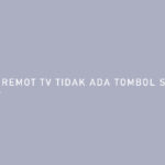 REMOT TV TIDAK ADA TOMBOL SET