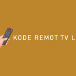 KODE REMOTE TV LG