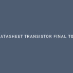 DATASHEET TRANSISTOR FINAL TOSHIBA