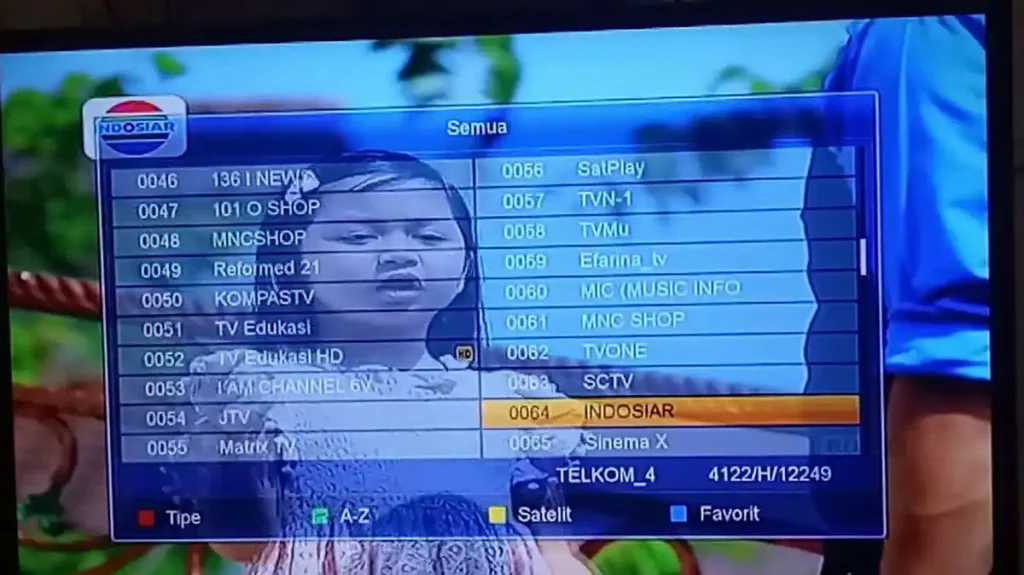 Cara Mencari Siaran TV Parabola Matrix Turbo III 1