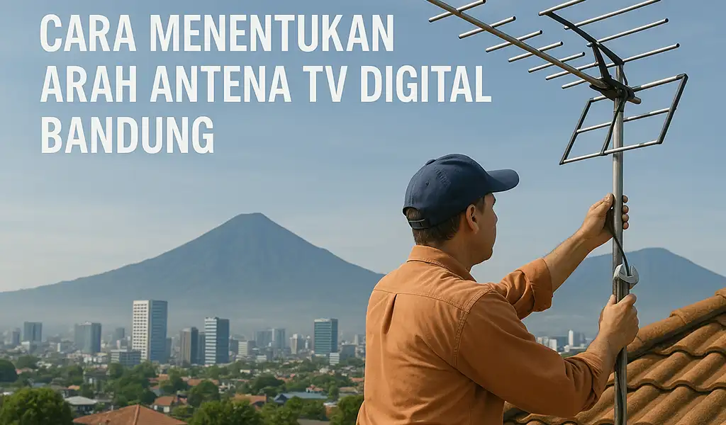 Arah Antena TV Digital Bandung