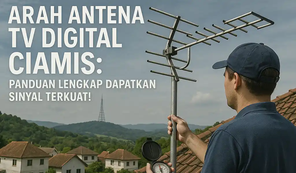 Arah Antena TV Digital Ciamis