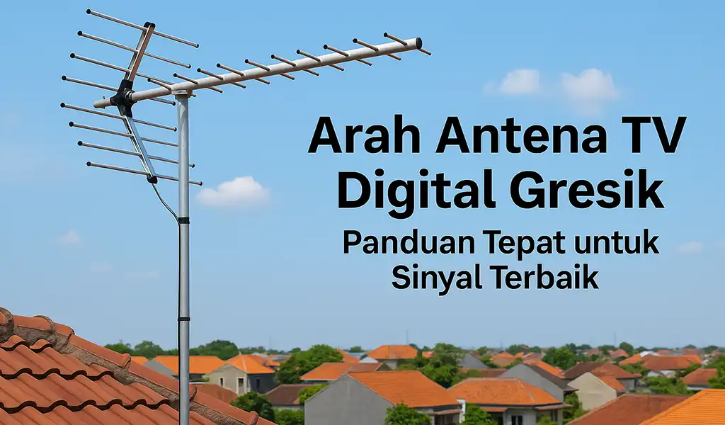 Arah Antena TV Digital Gresik