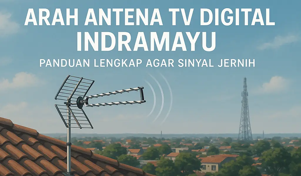 Arah Antena TV Digital Indramayu