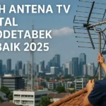 Arah Antena TV Digital Jabodetabek