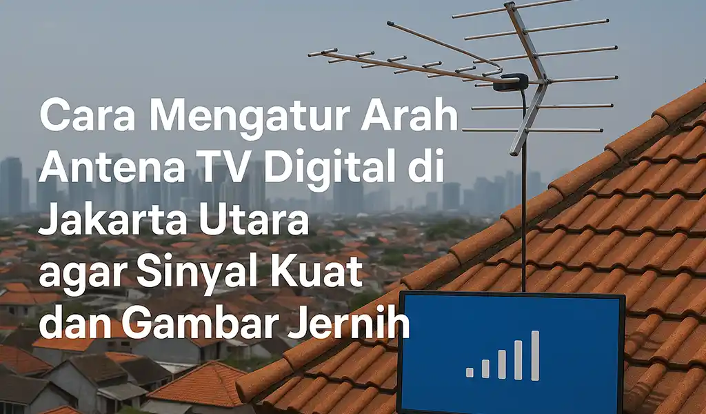 Arah Antena TV Digital Jakarta Utara