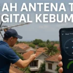 Arah Antena TV Digital Kebumen