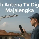 Arah Antena TV Digital Majalengka