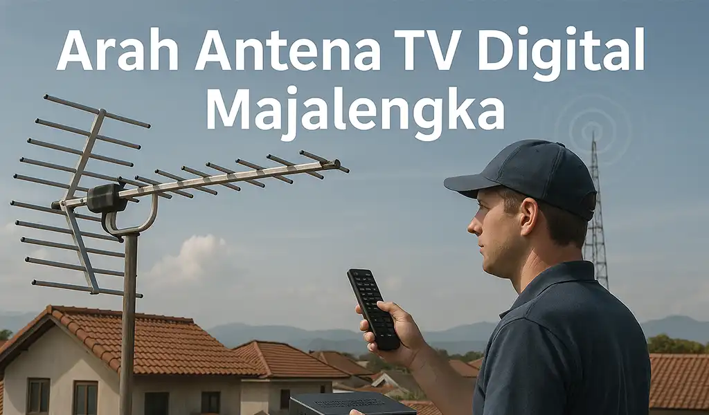 Arah Antena TV Digital Majalengka