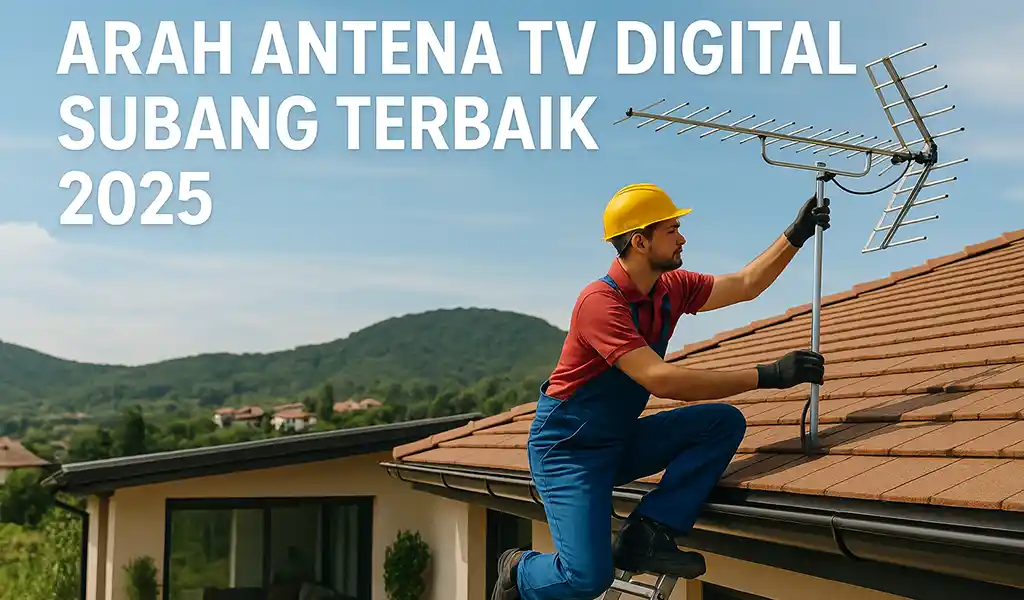 Arah Antena TV Digital Subang