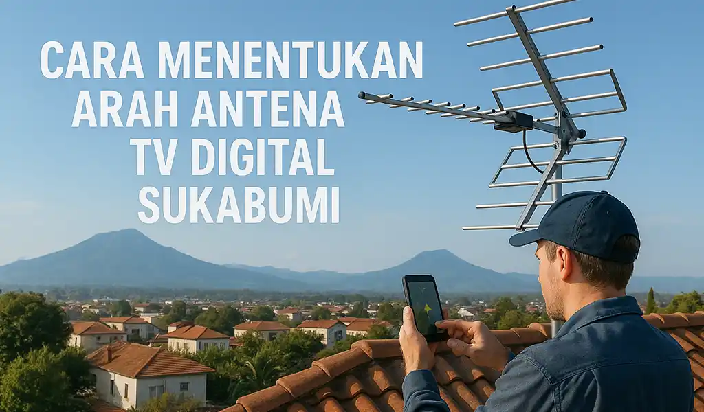 Arah Antena TV Digital Sukabumi