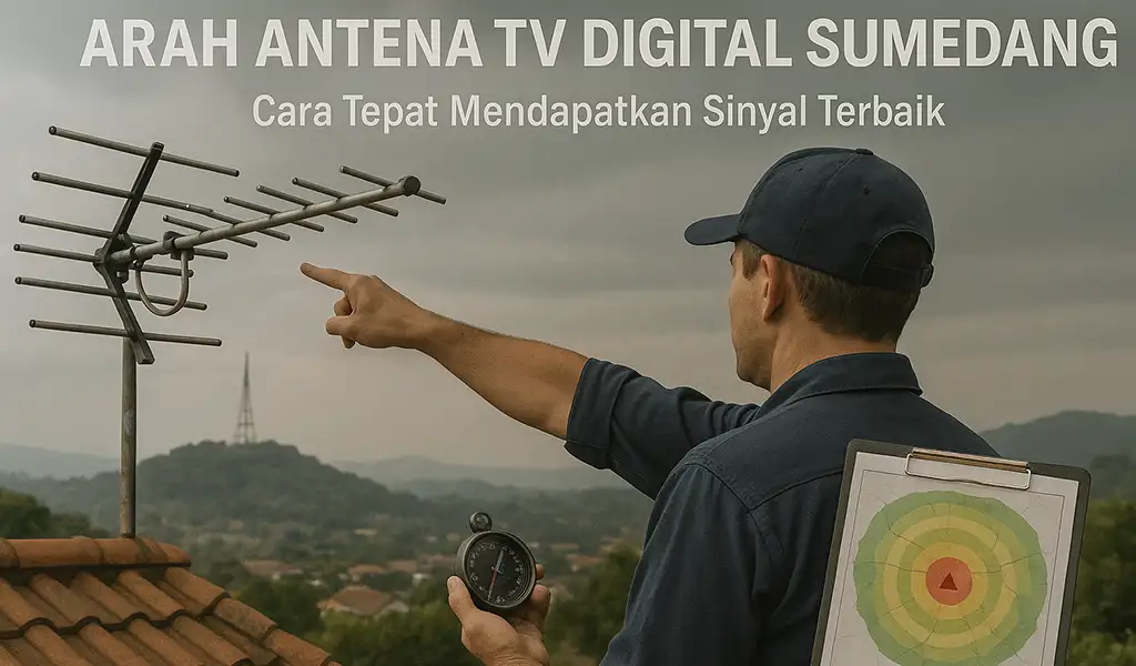 Arah Antena TV Digital Sumedang