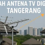 Arah Antena TV Digital Tangerang