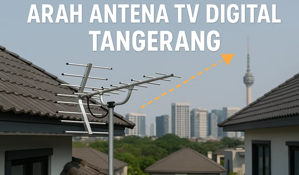 Arah Antena TV Digital Tangerang