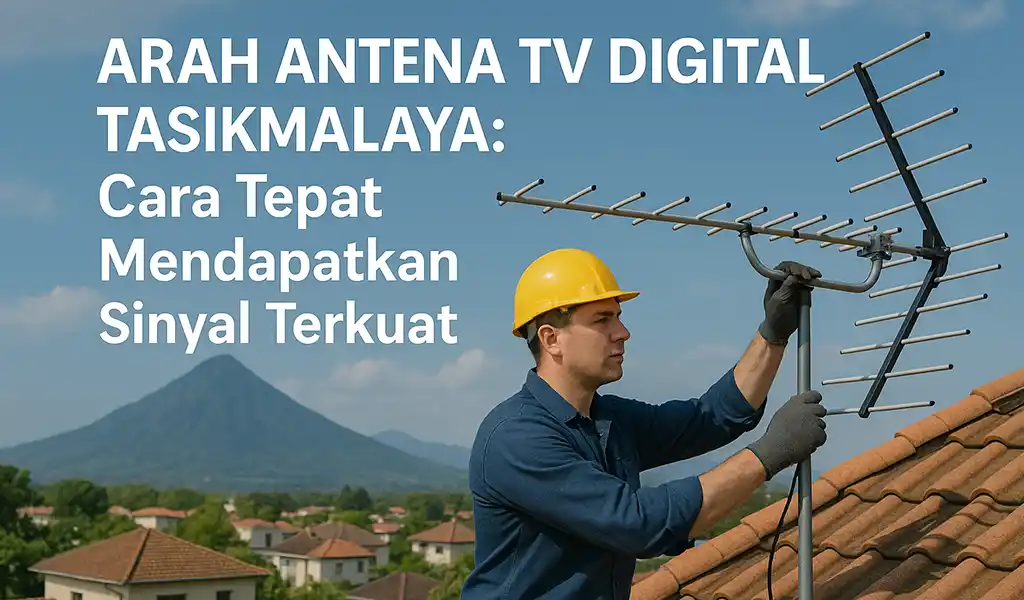 Arah Antena TV Digital Tasikmalaya