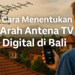 Arah Antena TV Digital di Bali