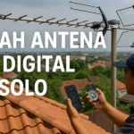 Arah Antena TV Digital di Solo